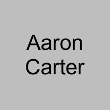 Aaron Carter