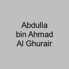 Abdulla bin Ahmad Al Ghurair