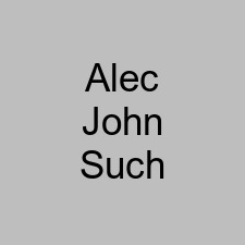 Alec John Such
