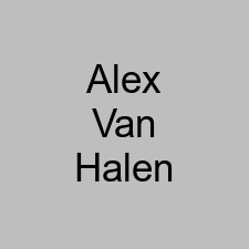 Alex Van Halen