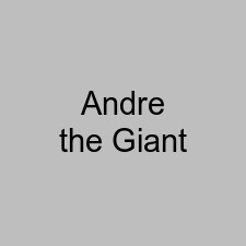 Andre the Giant