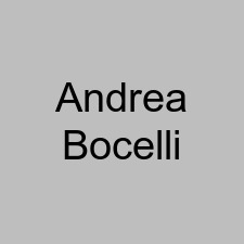 Andrea Bocelli