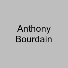 Anthony Bourdain