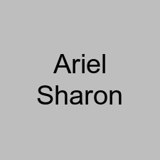 Ariel Sharon