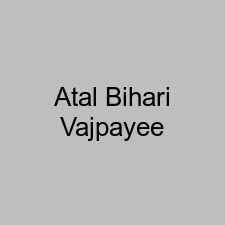 Atal Bihari Vajpayee
