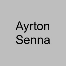Ayrton Senna