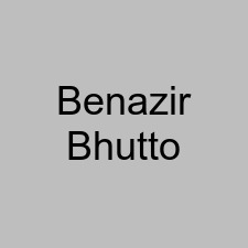 Benazir Bhutto