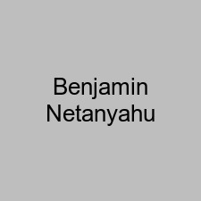 Benjamin Netanyahu