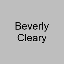 Beverly Cleary
