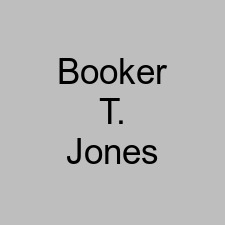 Booker T. Jones