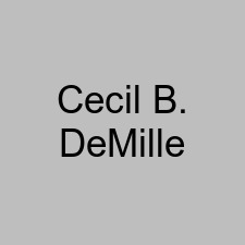 Cecil B. DeMille