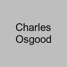 Charles Osgood