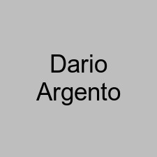 Dario Argento