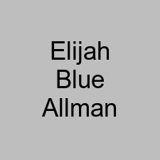 Elijah Blue Allman