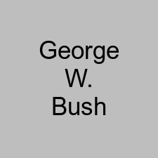George W. Bush