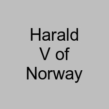 Harald V of Norway