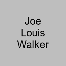 Joe Louis Walker