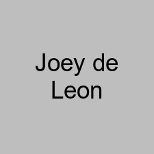 Joey de Leon