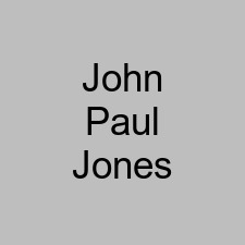 John Paul Jones