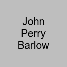 John Perry Barlow