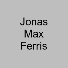 Jonas Max Ferris
