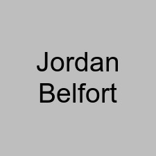 Jordan Belfort