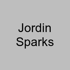 Jordin Sparks