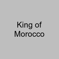 King of Morocco