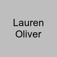 Lauren Oliver