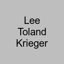 Lee Toland Krieger