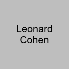 Leonard Cohen