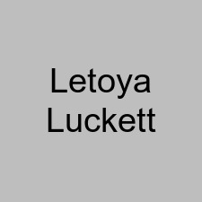 Letoya Luckett