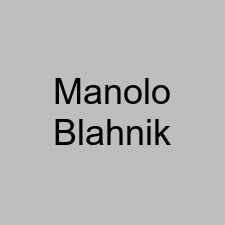 Manolo Blahnik