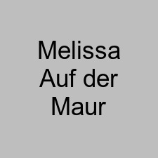 Melissa Auf der Maur