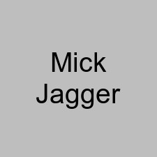 Mick Jagger