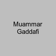 Muammar Gaddafi