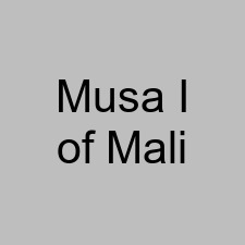 Musa I of Mali