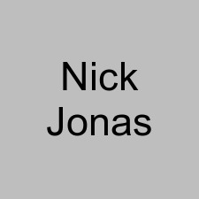 Nick Jonas
