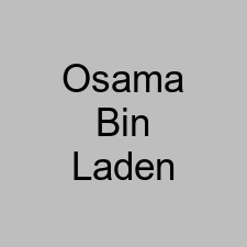 Osama Bin Laden