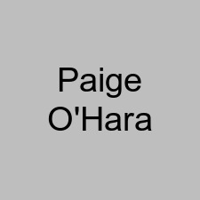Paige O'Hara