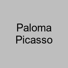 Paloma Picasso