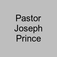 Pastor Joseph Prince