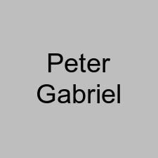 Peter Gabriel