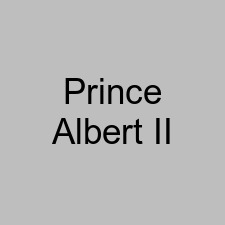 Prince Albert II