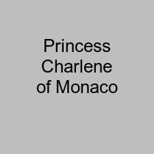 Princess Charlene of Monaco
