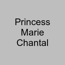 Princess Marie Chantal