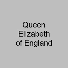 Queen Elizabeth of England