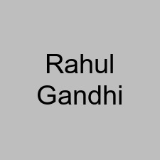 Rahul Gandhi