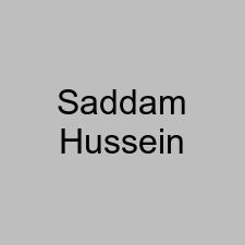 Saddam Hussein