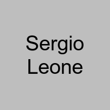 Sergio Leone
